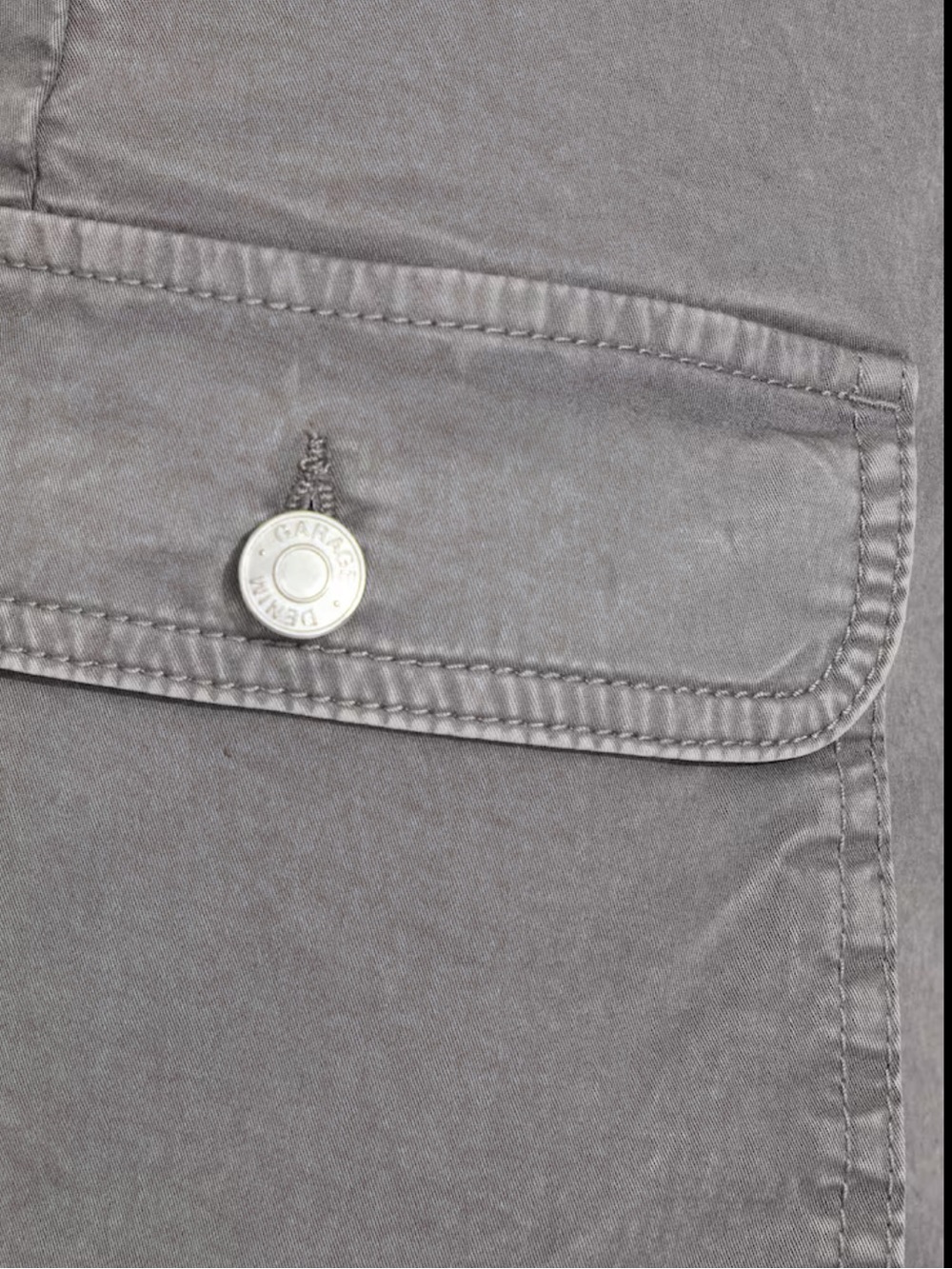 Garage Jaden Cargo Mini Skort in Charcoal Grey - Picture 5 of 5